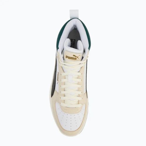Boty PUMA Caven 2.0 Mid puma white/puma black/alpine snow/warm white/gold