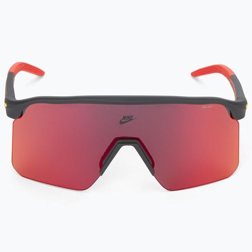 Sluneční brýle Nike Expedition Shield matte dark smoke grey/ red mirror