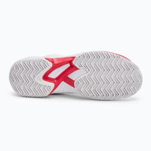 Dámské tenisové boty Mizuno Wave Exceed Tour 5 CC undyed white/quiet shade/opera red