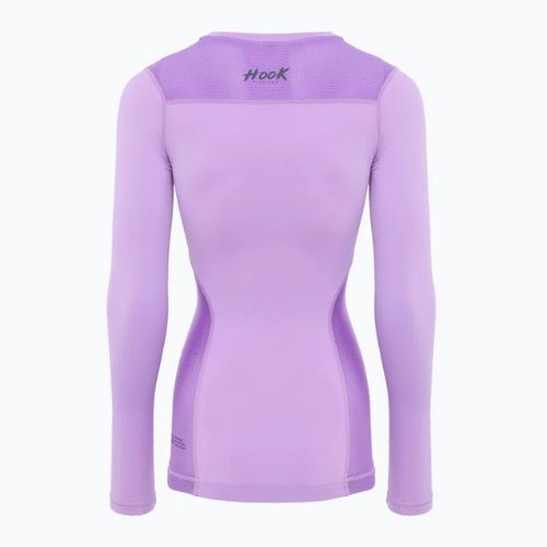 Dámský Rashguard HOOK FIGHTING Base violet