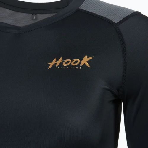 Dámský Rashguard HOOK FIGHTING Base black