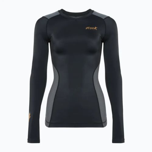 Dámský Rashguard HOOK FIGHTING Base black