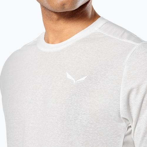Pánské tričko Salewa Puez HYB Dry white