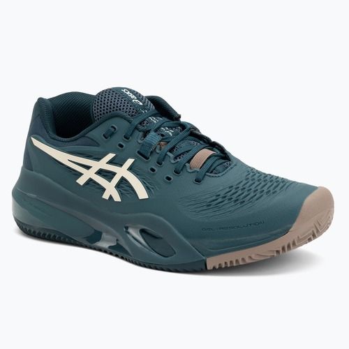 Pánské tenisové boty ASICS Gel-Resolution X Clay saxon green/ birch
