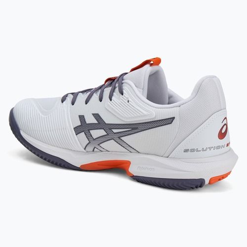 Pánské tenisové boty ASICS Solution Speed FF 3 Clay white/ greyish purple