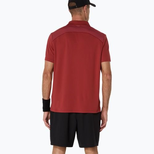 Pánské polo tričko ASICS Court Polo burnt red