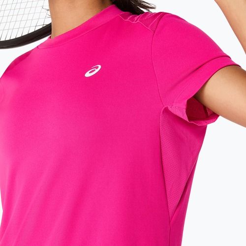 Dámské tenisové tričko  ASICS Court Top W pink rave