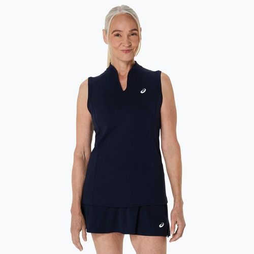 Dámské tenisové tričko  ASICS Court Tank W midnight