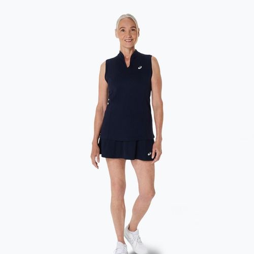 Dámské tenisové tričko  ASICS Court Tank W midnight
