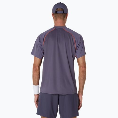 Pánské  polo tričko ASICS Match Actibreeze Polo greyish purple
