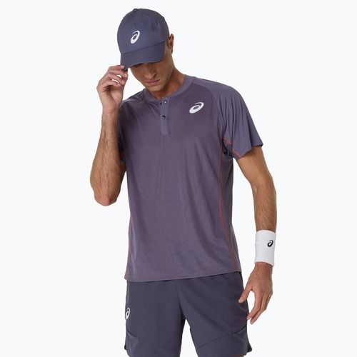 Pánské  polo tričko ASICS Match Actibreeze Polo greyish purple