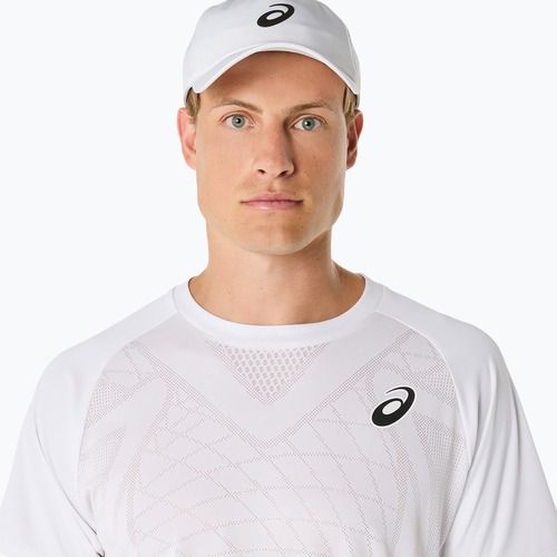 Pánské tenisové tričko ASICS Match Actibreeze Top brilliant white