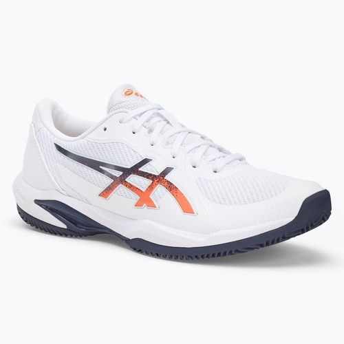 Pánské tenisové boty ASICS Solution Swift FF 2 Clay white/ nova orange
