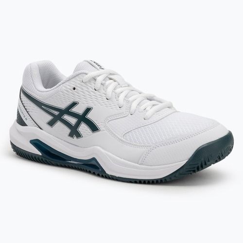 Pánské tenisové boty ASICS Gel-Dedicate 8 Clay white/saxon green