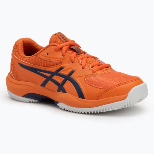 Dětské tenisové boty ASICS Gel-Game 10 GS Clay Jr nova orange/indigo fog
