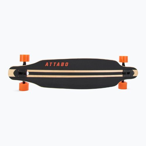 Skateboard longboard ATTABO Flowrider black