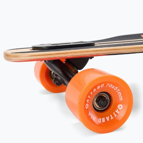 Skateboard longboard ATTABO Flowrider black
