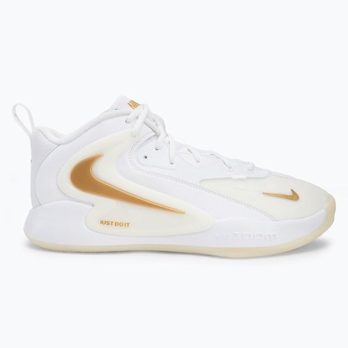 Boty Nike React Hyperset 2 bílá/bílá/metalická zlatá