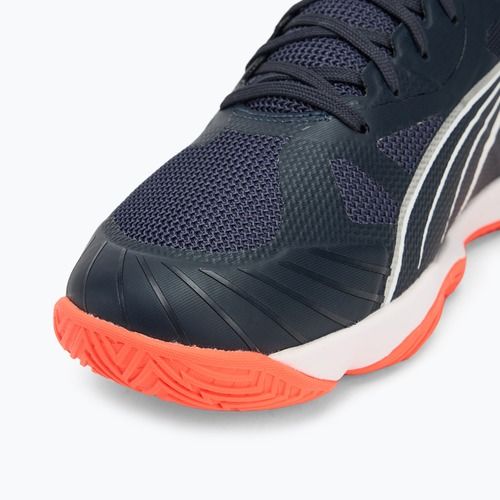 Házenkářské boty PUMA Eliminate Turbo parisian night/ puma white/ glittering red