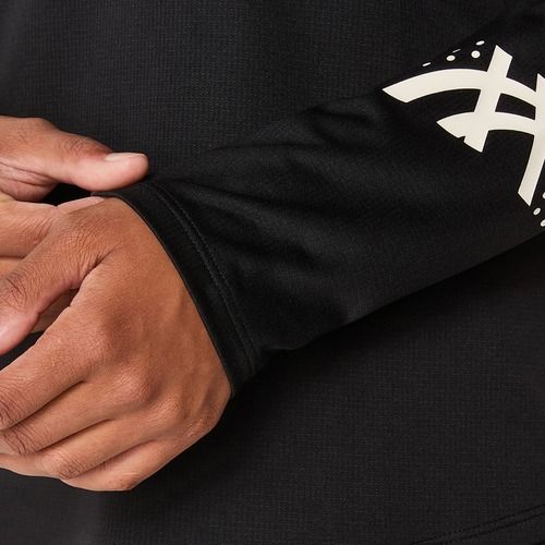 Dámské běžecké tričko Longsleeve ASICS Icon 1/2 Zip LS Top performanceblack