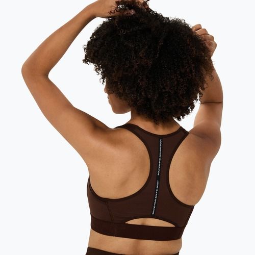 Fitness podprsenka ASICS Road Compression coffee