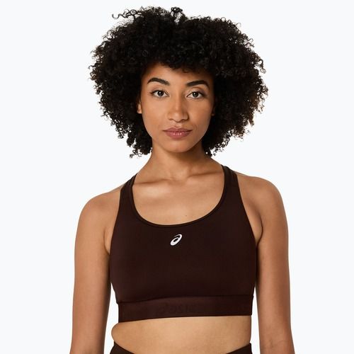 Fitness podprsenka ASICS Road Compression coffee