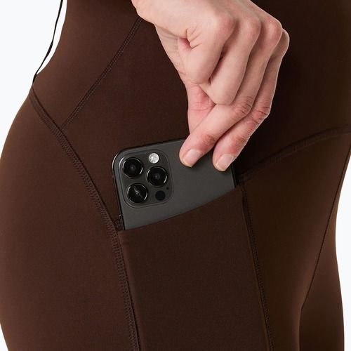 Dámské běžecké šortky ASICS Road High Waist 8IN Sprinter coffee