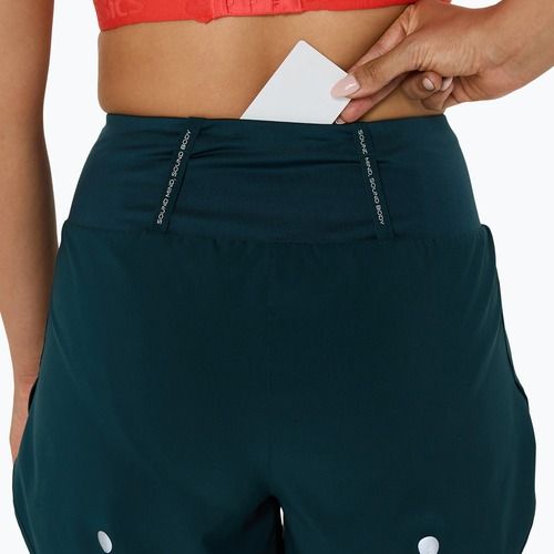 Dámské běžecké šortky ASICS Road 3.5IN saxon green