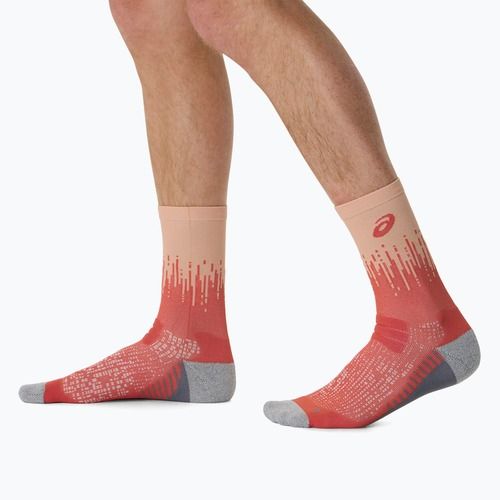 Ponožky ASICS Performance Run Crew coral reef/mojave