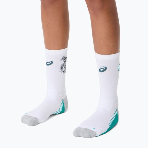 Ponožky ASICS Performance Run Crew brilliant white/wave teal