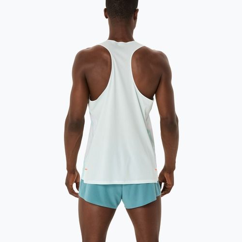 Pánské běžecké tričko ASICS Light Knit Singlet soothing sea