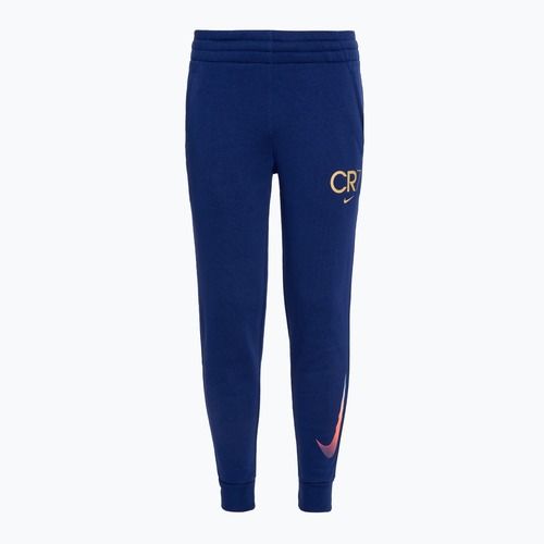 Dětské kalhoty Nike CR7 Club Fleece blue void/metallic gold
