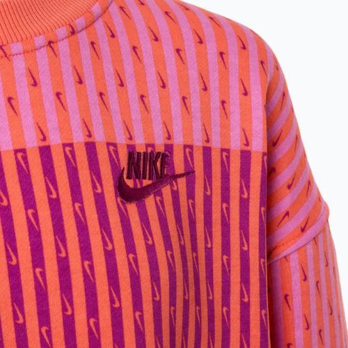 Dětská mikina Nike Sportswear Club Fleece light wild mango/light wild mango/hot fuchsia