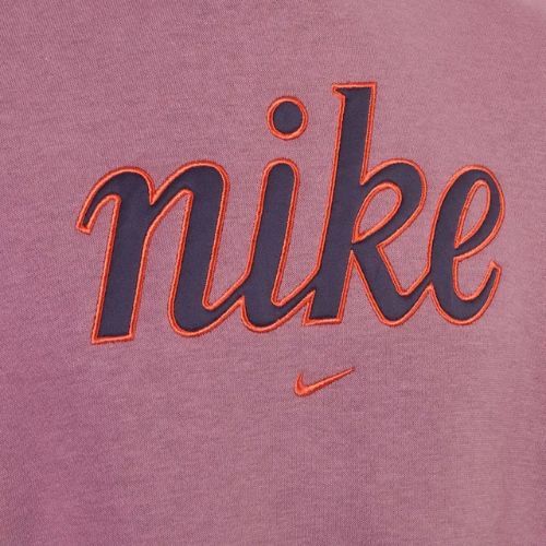 Dětská mikina Nike Sportswear Club Fleece plum dust/light wild mango