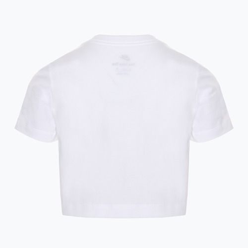 Dětské tričko Nike Sportswear Cropped white