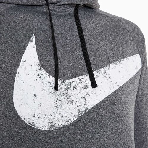 Pánská mikina  Nike Therma-FIT Fitness black/heather/black/white