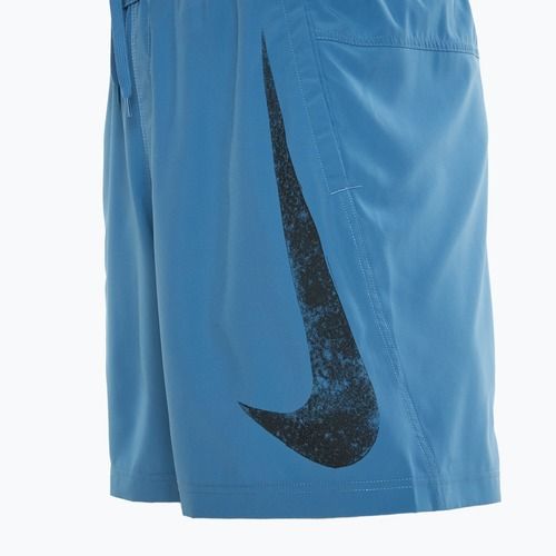 Pánské šortky Nike Form Swoosh Dri-Fit 7" aegean storm/black