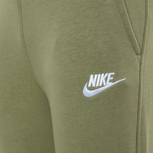Dětské kalhoty Nike Sportswear Club Fleece oil green/oil green/white