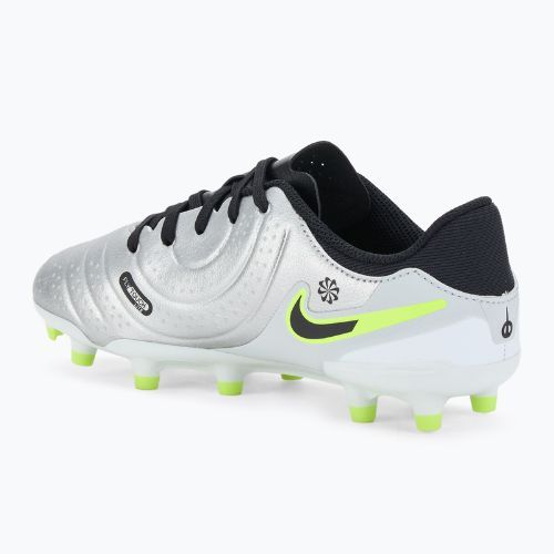 Dětské kopačky Nike Tiempo Legend 10 Academy FG/MG metallic silver/volt/black