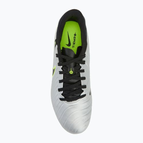 Pánské kopačky Nike Tiempo Legend 10 Academy FG/MG metallic silver/volt/black