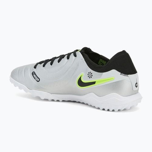 Pánské kopačky Nike Tiempo Legend 10 Pro TF metallic silver/volt/black