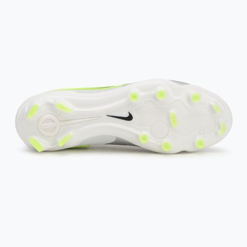 Pánské kopačky Nike Tiempo Legend 10 Pro FG metallic silver/volt/black