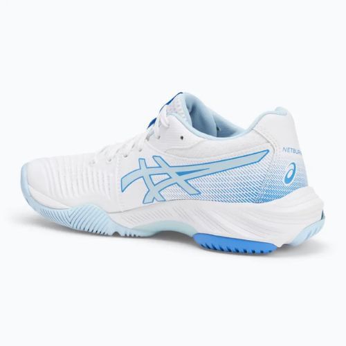 Buty damskie ASICS Netburner Ballistic FF 3 white/ blue cost