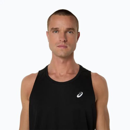 Pánské běžecké tílko tank top ASICS Core Singlet performance black