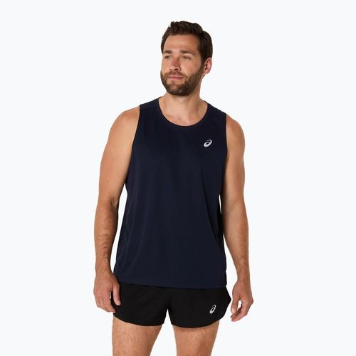 Pánské běžecké tílko tank top ASICS Core Singlet midnight