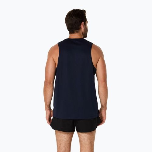 Pánské běžecké tílko tank top ASICS Core Singlet midnight
