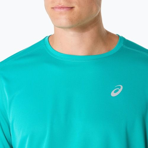 Pánské běžecké tričko ASICS Icon SS Top wave teal