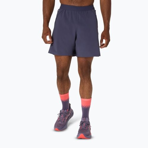 Pánské běžecké šortky  ASICS Road 7IN indigo fog/lavender grey
