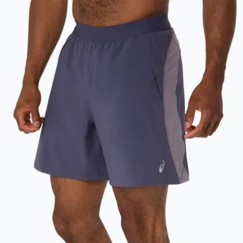Pánské běžecké šortky  ASICS Road 7IN indigo fog/lavender grey