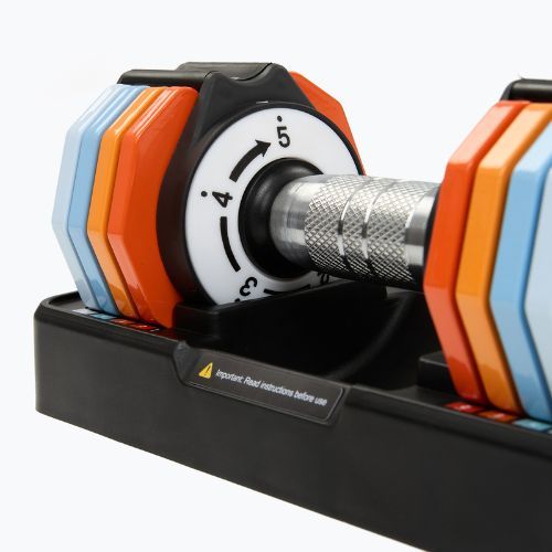 Nastavitelná sada činek XTREXO 2 x 5 kg multicolor